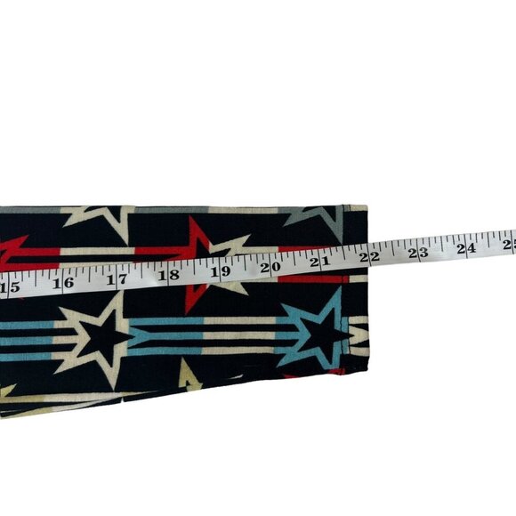 Lularoe Debbie Women's Long Sleeve A Line Star Blazed Dress - Picture 5 of 7